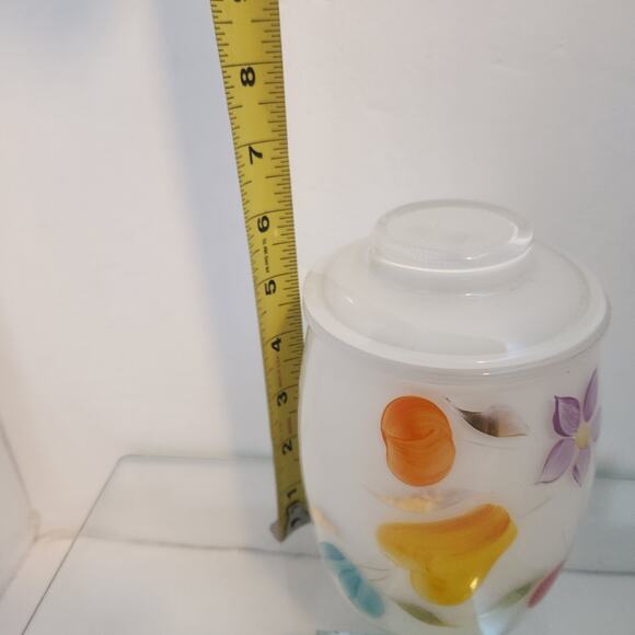 Vintage Bartlett Collins Glass Canister 6 inches tall - Picture 5 of 6